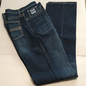 Cinch 33x40 white label jeans dark stonewash